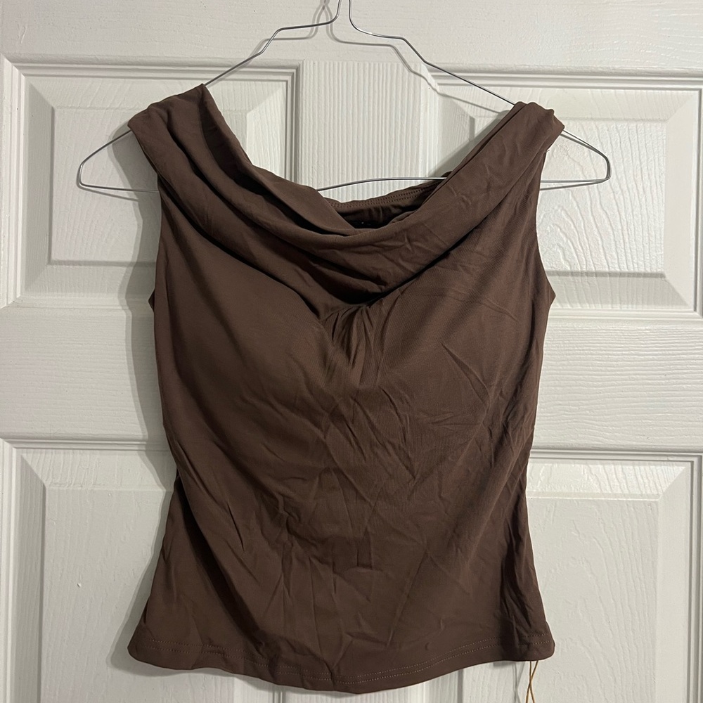 OGL Chocolate Brown Women's Blouse